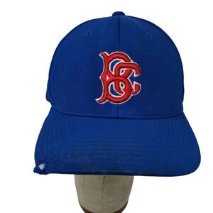 Brooklyn Cyclones Fitted Hat Blue Red Pacific Embroidered Baseball Cap